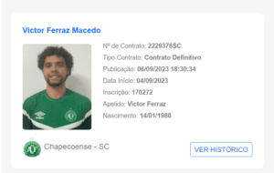 Victor Ferraz Chapecoense BID
