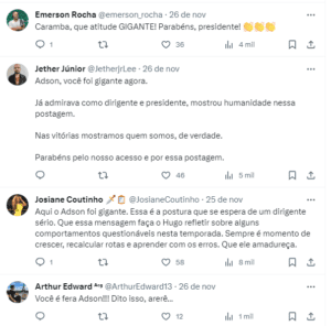 Deixando a rivalidade de lado, presidente do Atlético-GO exalta trabalho do presidente do Vila Nova