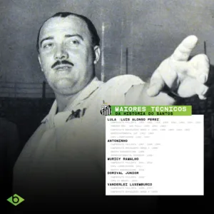 08_Top managers for Santos history - Maiores técnicos Santos