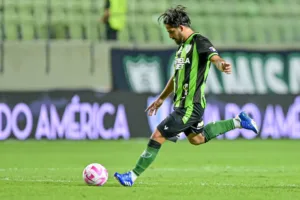 América-MG anuncia - Benítez - Foto Mourão Panda América-MG