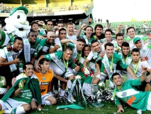 Quantas vezes o Coritiba jogou a Série B?