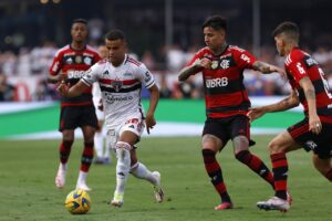 Quantas vezes o Santos caiu para a Série B - SPFC x Fla - Foto Rubens Chiri SPFC