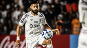 Escalação mais valiosa do Santos em 2024 - Mais valiosos Santos - Foto Raul Baretta SFC - Felipe Jonatan
