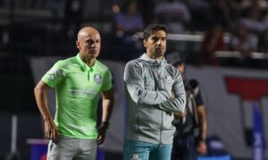 Paulo Gomes projeta confronto com o Palmeiras e elogia Abel Ferreira - Foto Fabio Menotti Palmeiras