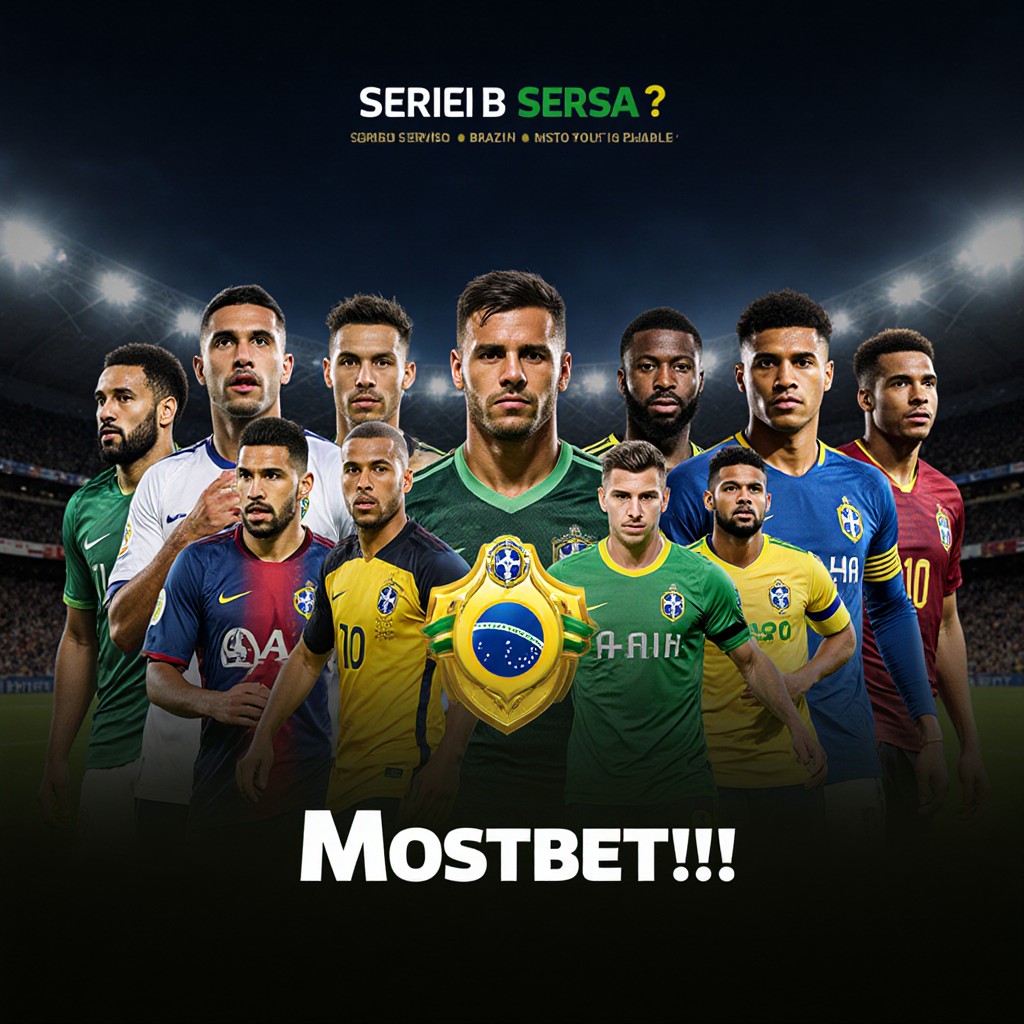 Aposte em times da Série B do Brasil via Mostbet