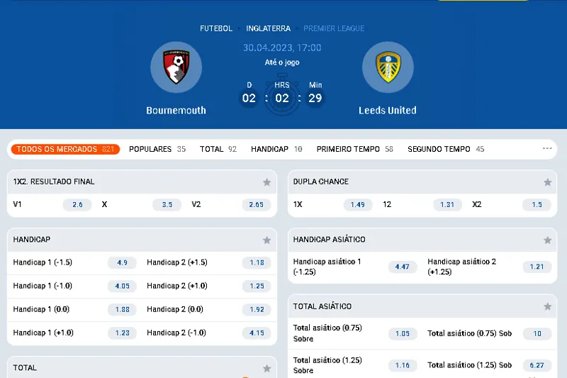 Linha de Apostas Mostbet para Futebol Brasileiro